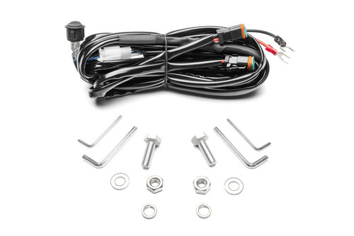 Rugged Ridge Universal 7in. Round LED Driving Light - Pair - 15209.15 Photo - Unmounted