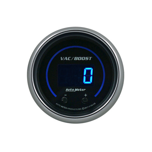 Autometer 52.4mm Black Switchable 0-1600 PSI / 0-110 BAR Vacuum/Boost Cobalt Elite Digital Gauge - 6758-CB User 2