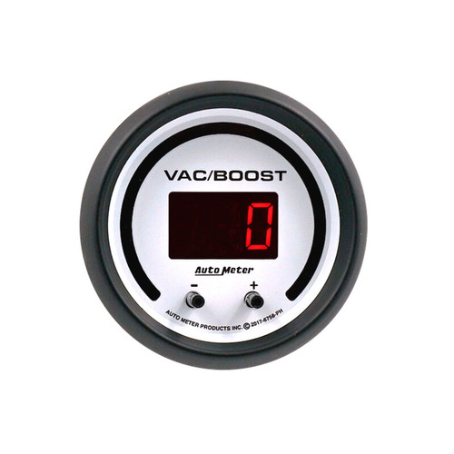 Autometer 52.4mm White Switchable 0-1600 PSI / 0-110 BAR Vacuum/Boost Phantom Elite Digital Gauge - 6758-PH User 2