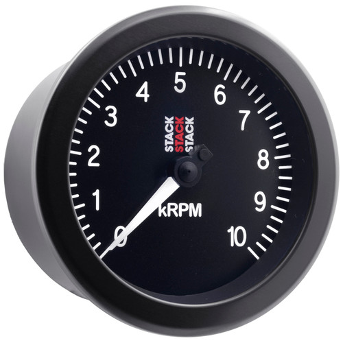 Autometer Stack Sport 88mm 0-10K RPM Tachometer - Black - ST100-010 User 6