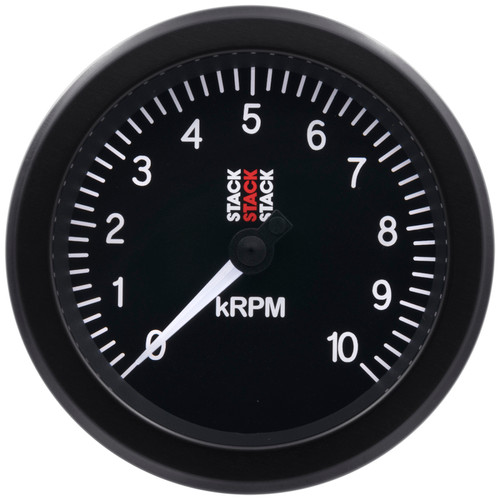 Autometer Stack Sport 88mm 0-10K RPM Tachometer - Black - ST100-010 User 4