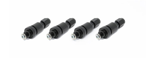 Torque Solution Billet TPMS Valve Stem Kit (Black) 2008+ Subaru Legacy Impreza WRX / STi - TS-SU-558BK-4 Photo - Primary