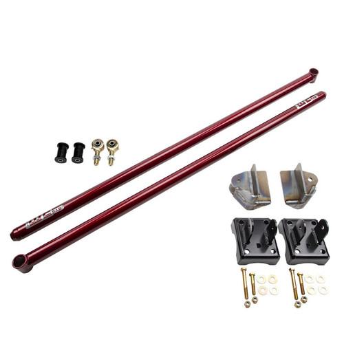 Wehrli 2011-2022 Ford Power Stroke RCLB/CCSB/SCSB 60in Traction Bar KIT WCFab Red - WCF100388-RED User 1