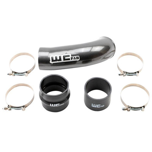 Wehrli 2020+ Chevrolet 6.6L L5P Duramax 4in Intake Pipe (Use w/OEM Air Box) - Bengal Silver - WCF100720-BS User 1