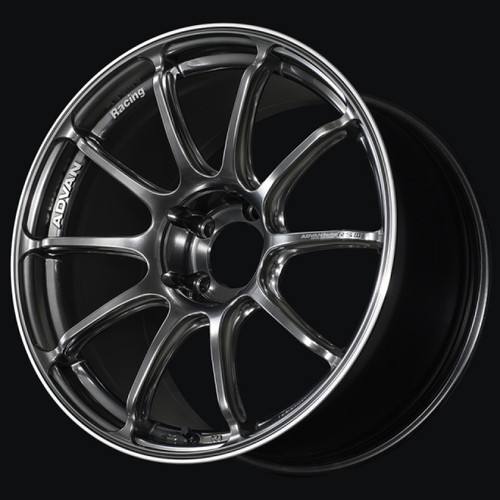 Advan RSIII 18x9.5 +45mm 5-120 Racing Hyper Black & Ring Wheel - YA38J45WHBR User 1