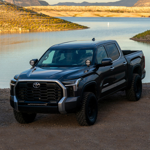 Rigid Industries 2022+ Toyota Tundra A-Pillar Light Kit (6in 360-Series) - 46806 Photo - lifestyle view