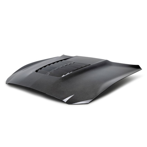 Anderson Composites 15-20 Ford Mustang Shelby GT350/GT350R Type GT5 Double Sided Carbon Fiber Hood - AC-HD15FDMU350-GT5-DS User 1