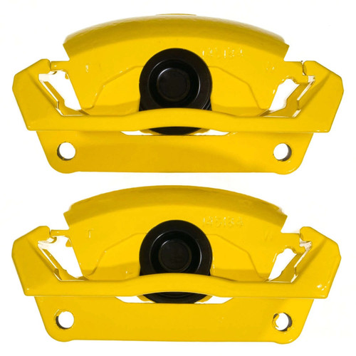 Power Stop 19-21 Ram 1500 Classic Rear Yellow Caliper w/Bracket (Pair) - S4836YLW Photo - Primary