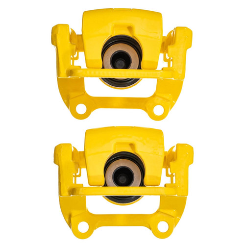 Power Stop 05-08 Dodge Magnum Rear Yellow Caliper w/Bracket (Pair) - S4992YLW Photo - Primary