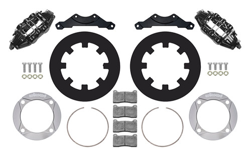 Wilwood 2014+ Polaris RZR XP 1000 Rear Kit 11.25in - Black - 140-16633 User 1