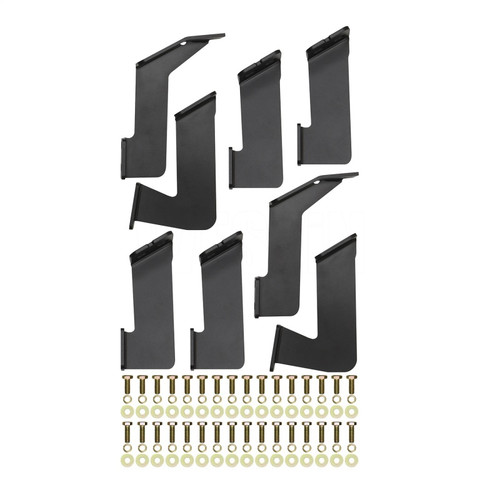 Westin 22-23 Toyota Tundra CrewMax HDX Stainless Drop Nerf Step Bars - Tex. Blk - 56-142352 Photo - Unmounted