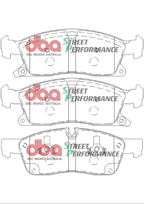 DBA 11-20 Dodge Durango (330mm Front Rotor) SP Performance Front Brake Pads - DB2216SP Photo - out of package