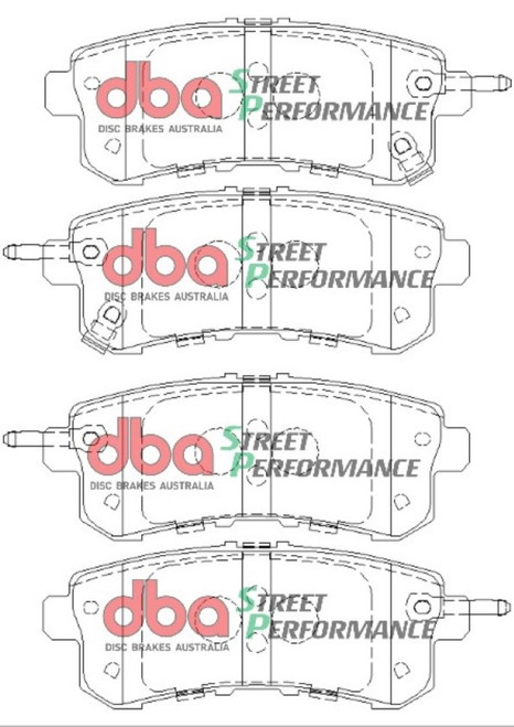 DBA 11-13 Infiniti QX56 (Rear Rotor) SP Performance Rear Brake Pads - DB2244SP Photo - out of package