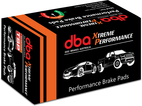 DBA 15-19 Ford Mustang GT (w/o Performance Pkg/352mm Front Rotor) XP Performance Front Brake Pads - DB9011XP Photo - in package