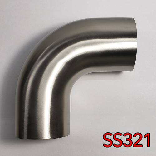 Stainless Bros 1.75in SS321 90 Deg Mandrel Bend Elbow - 1.5D Radius (Leg) - 701-04556-4150 User 1