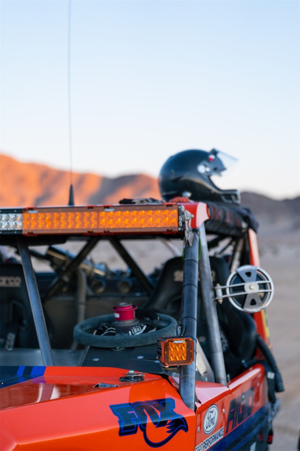 Rigid Industries Light Cover for E/RDS Amber PRO - 10in. - 110994 Photo - Mounted