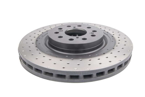 DBA 17-20 Honda Civic Type R Hatch Front 4000 Series Cross Drilled Rotor - 43700XD Photo - Primary