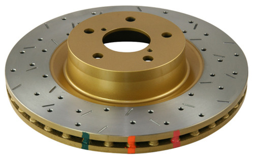 DBA 91-94 Nissan Sentra (w/ABS) 2.0L Front 4000 Series Drilled & Slotted Rotor - 4901XS Photo - Primary