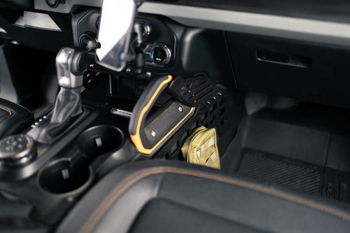 DV8 21-23 Ford Bronco Center Console Molle Panels & Bridge - CCBR-01 Photo - Unmounted