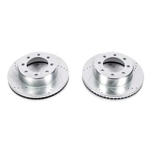 Power Stop 19-22 Ram 3500 Rear Drilled & Slotted Rotor (Pair) - AR83100XPR User 1