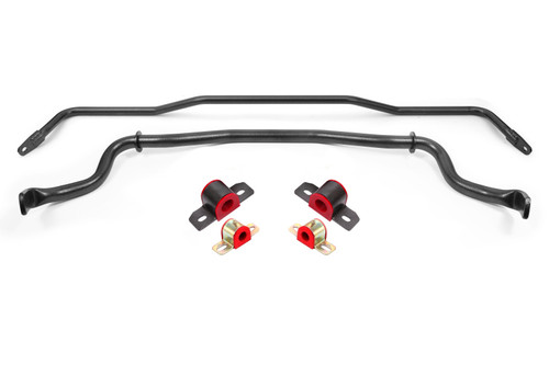 BMR 15-22 S550 Mustang Sway Bar Kit with Bushings Front and Rear Black Hammertone - SB760H Photo - Primary