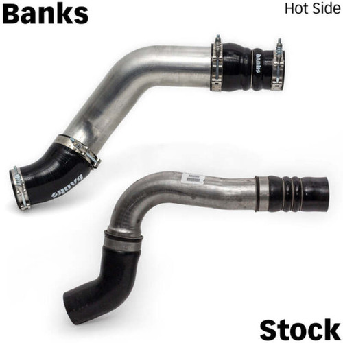 Banks Power 19-21 Ram 2500/3500 6.7L Cummins Boost Tube Upgrade Kit - Red Raw Finish - 26006 User 2