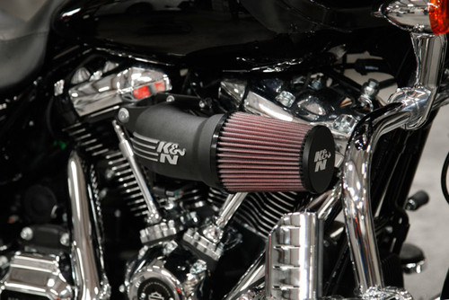 K&N Aircharger H/D Touring Models 2017-2018 Performance Air Intake System - 63-1139 Photo - Mounted