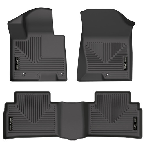 Husky Liners 2022 Hyundai Tucson Excl. Hybrid Weatherbeater Black Front & 2nd Seat Floor Liners - 95781 Photo - Primary