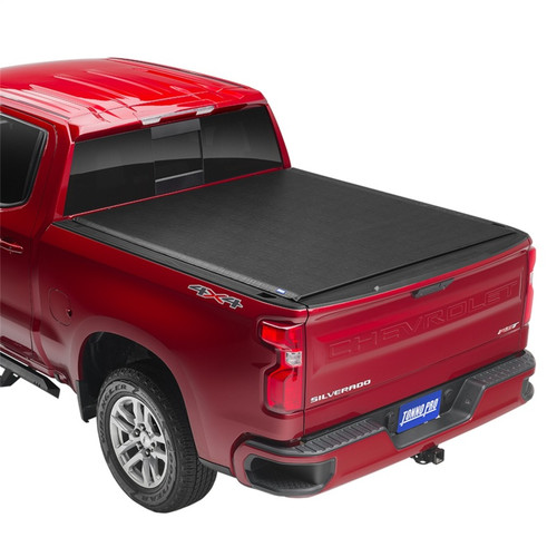 Tonno Pro 20-23 GM/Chevy Sierra / Silverado HD Series 8ft. 2in. Bed Lo-Roll Tonneau Cover - LR-1059 Photo - Mounted