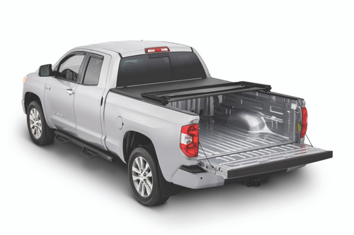 Tonno Pro 22-23 Toyota Tundra (Incl. Track Sys Clamp Kit) 5ft. 6in. Bed Tonno Fold Tonneau Cover - 42-569 Photo - Mounted