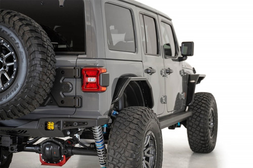 Addictive Desert Designs 18-21 Jeep Wrangler JL/JT Stealth Fighter Rear Fenders - D96164601NA Photo - Mounted
