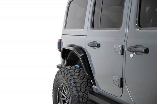 Addictive Desert Designs 18-21 Jeep Wrangler JL/JT Stealth Fighter Rear Fenders - D96164601NA Photo - Mounted