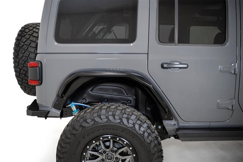 Addictive Desert Designs 18-21 Jeep Wrangler JL/JT Stealth Fighter Rear Fenders - D96164601NA Photo - Mounted