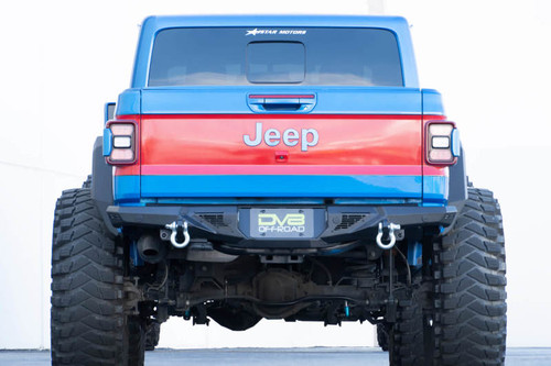 DV8 Offroad 20-23 Jeep Gladiator JT Spec Series Rear Bumper - RBGL-09 Photo - Unmounted