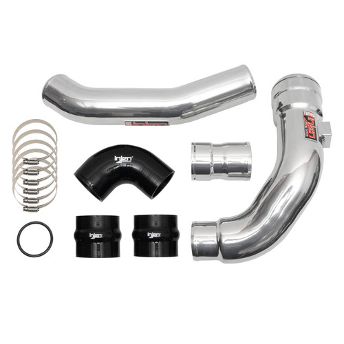 Injen 17-22 Ford F250/F/350/F-450/F-550 V8-6.7L Turbo Diesel Polished Intercooler Piping Kit - SES9004ICP Photo - out of package