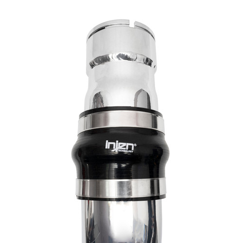 Injen 17-22 Ford F250/F/350/F-450/F-550 V8-6.7L Turbo Diesel Polished Intercooler Hot Side Piping - SES9004ICPH Photo - Close Up