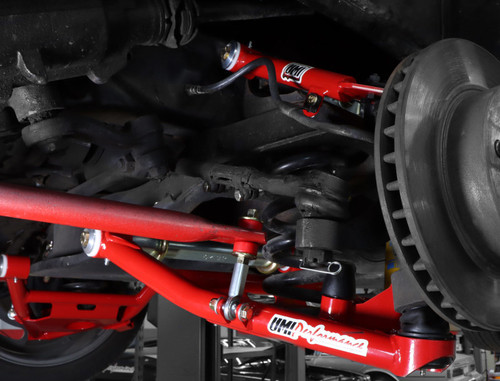 UMI Performance 73-87 GM C10 Street Performance Lower Control Arms - Red - 6432-R Photo - Mounted