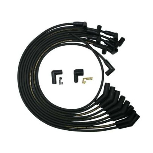 Moroso Ford 351W Over V/C HEI Unsleeved 135 Degree Mag Tune Ignition Wire Set - Black - 9872M User 1