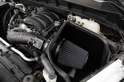 K&N 2019+ Chevrolet Silverado 1500 V8 6.2L Performance Air Intake System - 30-3110 Photo - Mounted