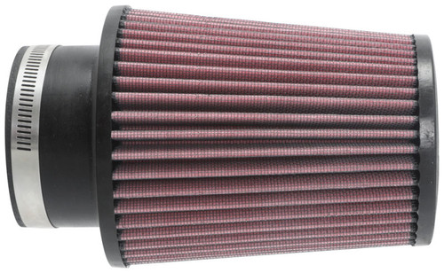 K&N Universal Clamp-On Air Filter 3in FLG 5in B 4in T 6in H - RU-4650 Photo - out of package