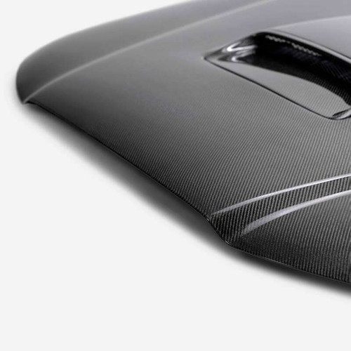 Seibon 05-11 Toyota Tacoma TR-Style Carbon Fiber Hood - HD05TYTA-TR User 1