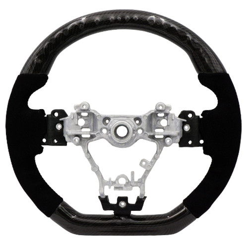 BLOX Racing 15-21 Subaru Carbon/Alcantara Steering Wheel Black Stitching - BXSW-50010-B User 1