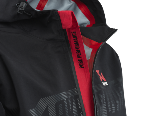 Akrapovic Womens Corpo Rain Jacket Black - 2XL - 802079 User 1