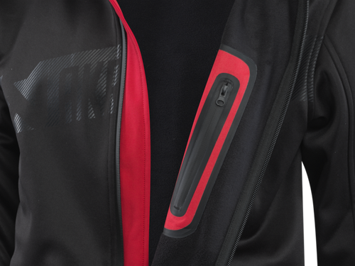 Akrapovic Womens Corpo Softshell Jacket Black - 2XL - 802092 User 1