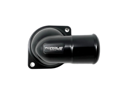 Torque Solution 02-14 Subaru WRX / 04-21 Subaru STI Billet Thermostat Housing - Black Anodized - TS-SU-755 User 1