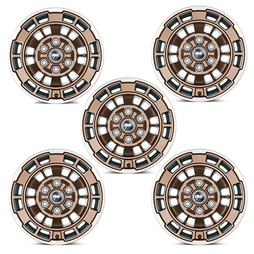 Ford Racing 21-23 Bronco 17x8.5 Wheel Kit - Sinister Bronze - M-1007K-P1785BRN User 1