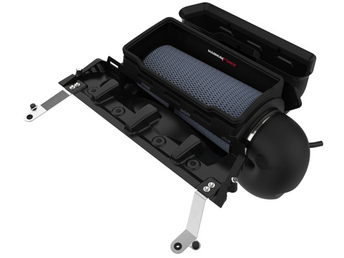 aFe 21-23 RAM 1500 TRX V8-6.2L SC Magnum FORCE Stage2 Cold Air Intake System w/Pro 5R - 54-13072R Photo - Unmounted