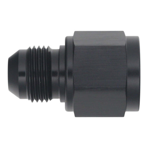 DeatschWerks 10AN Female Flare to 8AN Male Flare Reducer - Anodized Matte Black - 6-02-0218-B Photo - Primary