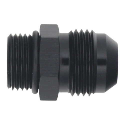 DeatschWerks 8AN ORB Male to 10AN Male Flare Adapter - Anodized Matte Black - 6-02-0408-B Photo - Primary