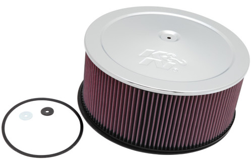 K&N Universal Custom Air Filter - Round 7.3125in Flange / 14in OD / 7.5in Height - 60-1255 Photo - Primary